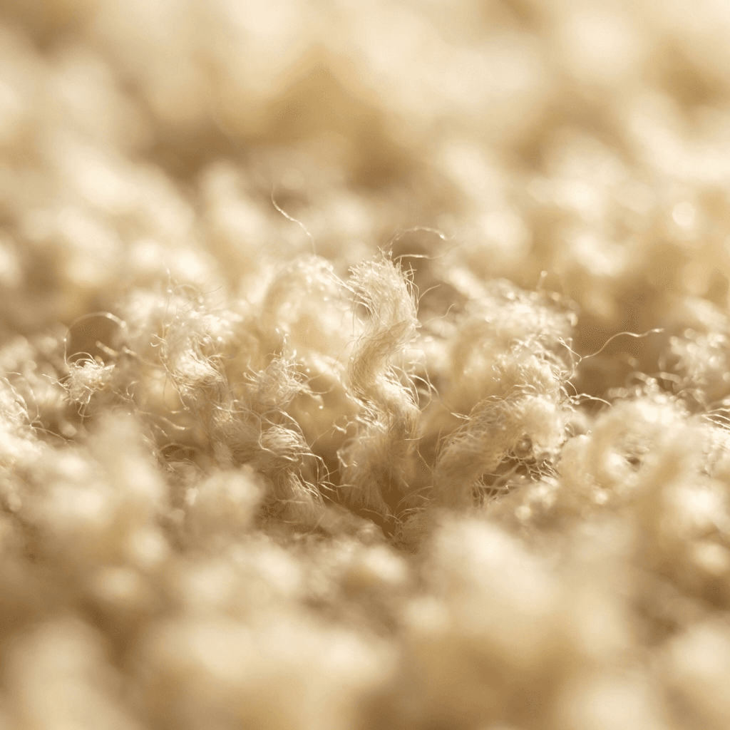 Wollen vloerkleed met natuurlijke wolvezels